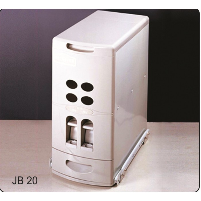 Thùng gạo âm tủ JB 21