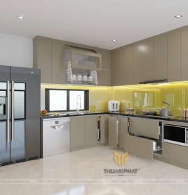 Tủ bếp Laminate sự lựa chọn hoàn hảo cho nội thất hiện đại - 30 mẫu