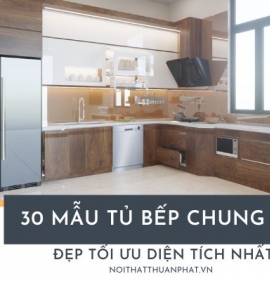 30 Mẫu thiết kế bếp chung cư đẹp tối ưu diện tích nhất