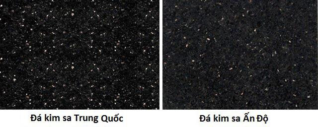 Đá kim sa đen có mấy loại, nên dùng loại nào? Cách phân biệt