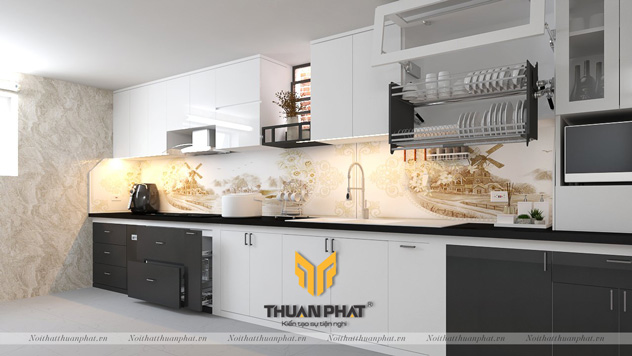 Phòng bếp nhà ống 5m những thiết kế hiện đại và mới nhất