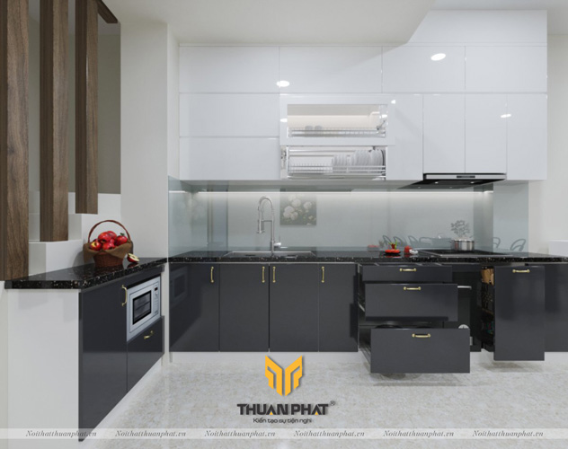 Mẫu nhà bếp nhỏ đơn giản tối ưu diện tích với 3 giải pháp tăng 50% sức chứa