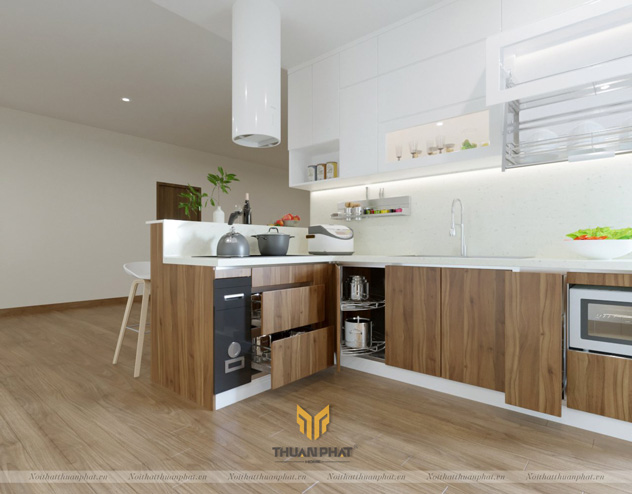 30 mẫu thiết kế tủ bếp thông minh, đa chức năng cho căn bếp