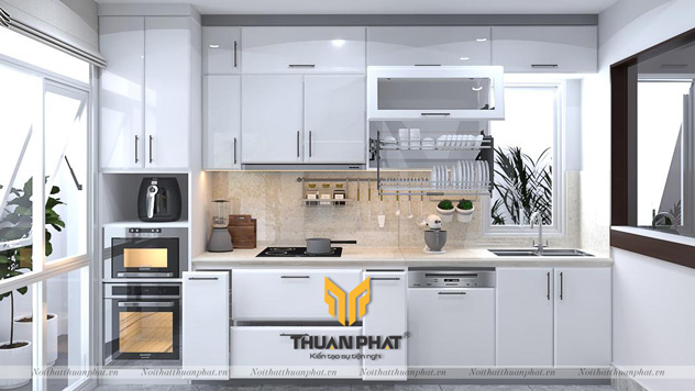 20 Mẫu Tủ Bếp Đẹp Hiện Đại từ Chất Liệu theo Xu Hướng Mới