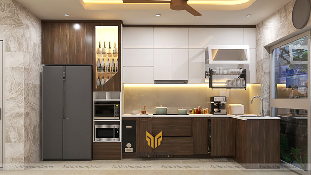 Mẫu Tủ Bếp Nhựa Đẹp và hiện đại phù hợp mọi căn bếp