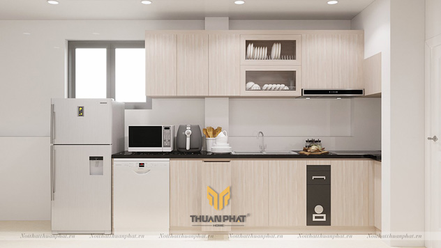 Tủ bếp gỗ An Cường - Giá rẻ nhưng độ bền, chất lượng cao?