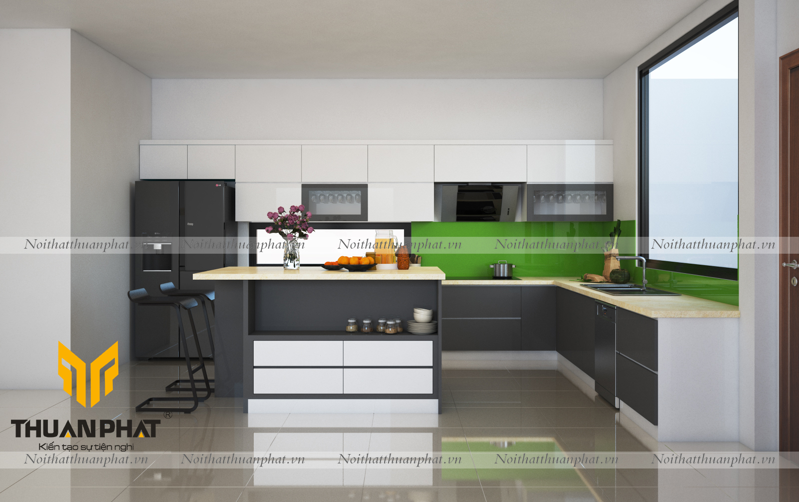 Những yếu tố ảnh hưởng đến độ bền và tuổi thọ tủ bếp gỗ công nghiệp