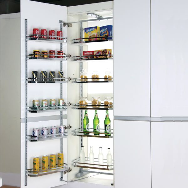 TỦ KHO CÁNH MỞ 6 Inox 304 TẦNG EUROKIT CK 600