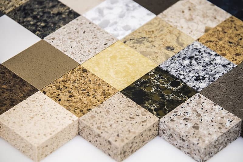 Mẫu đá nhân tạo Solid Surface  ốp bếp