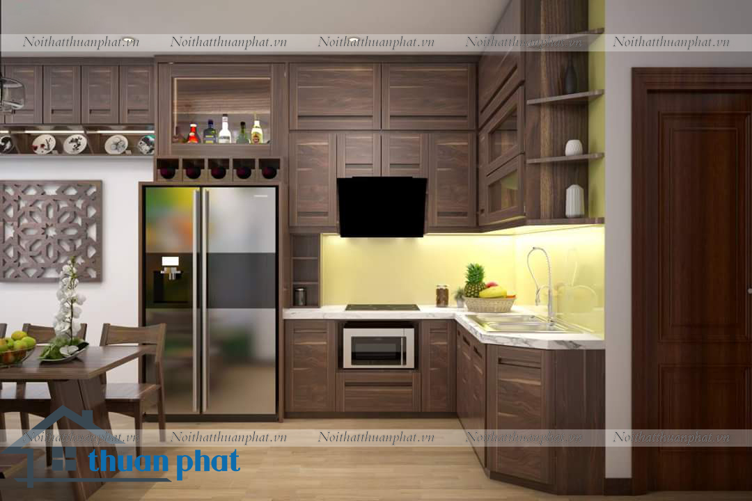Tủ bếp inox với 6 chất liệu cánh khác nhau không phải ai cũng biết