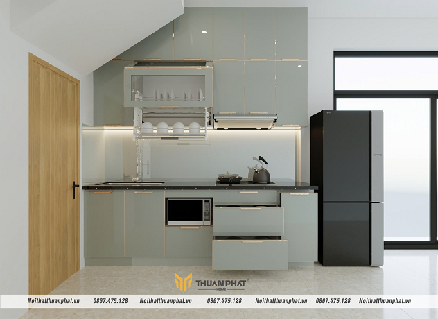thiết kế và thi công tủ bếp