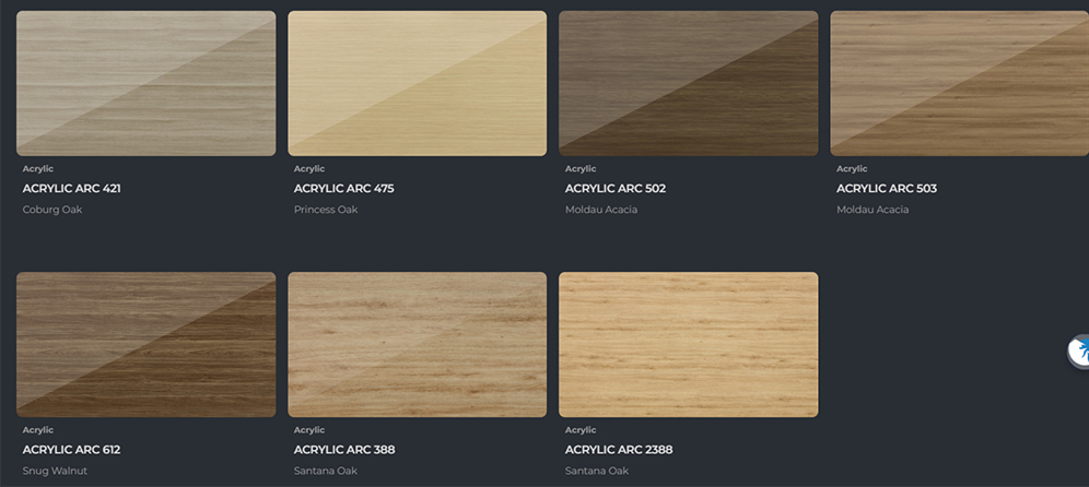 Bảng màu Acrylic vân gỗ An Cường phần 3