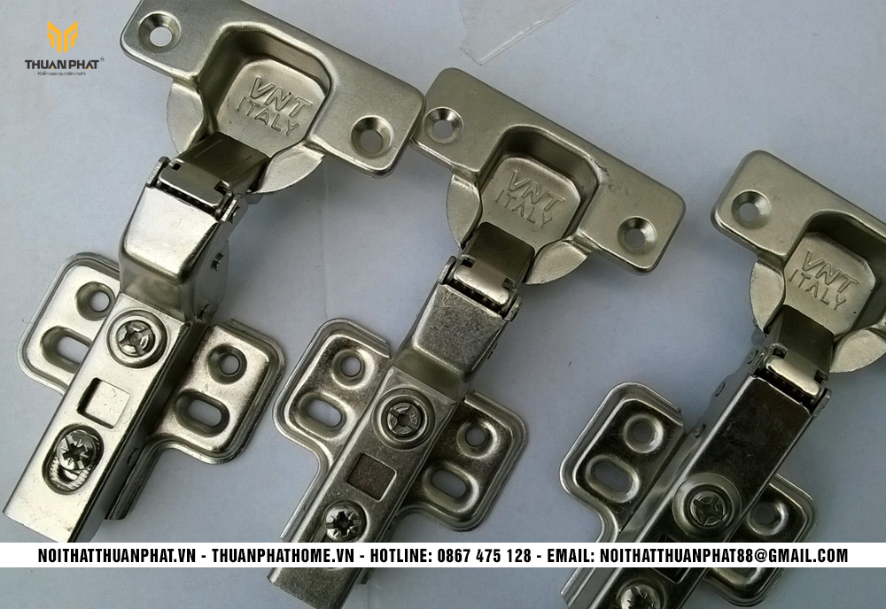 Bản lề giảm chấn giúp cánh đóng êm chống va đập