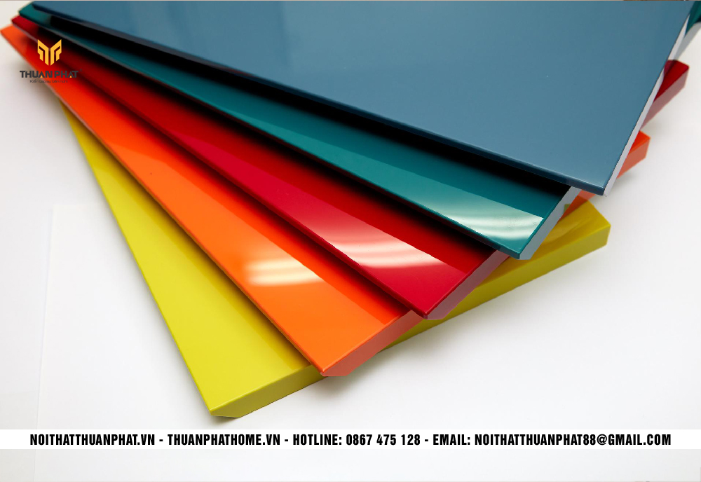 Cánh Acrylic tạo bề mặt sáng bóng