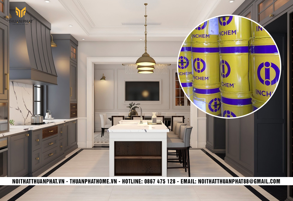 Tủ Bếp Sơn Inchem Cao Cấp