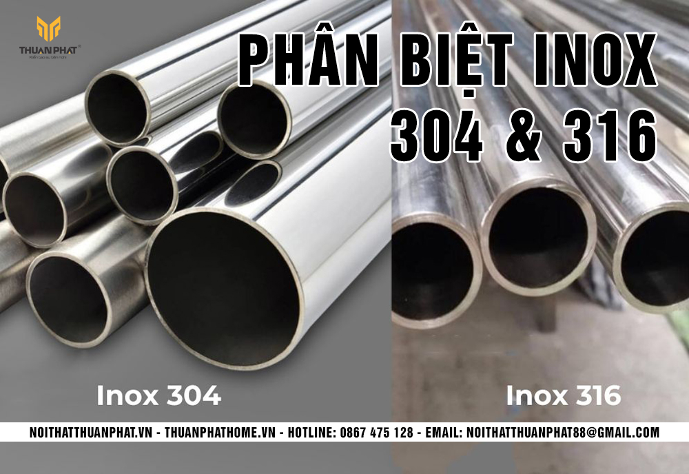 Phân Biệt Inox 304 và 316