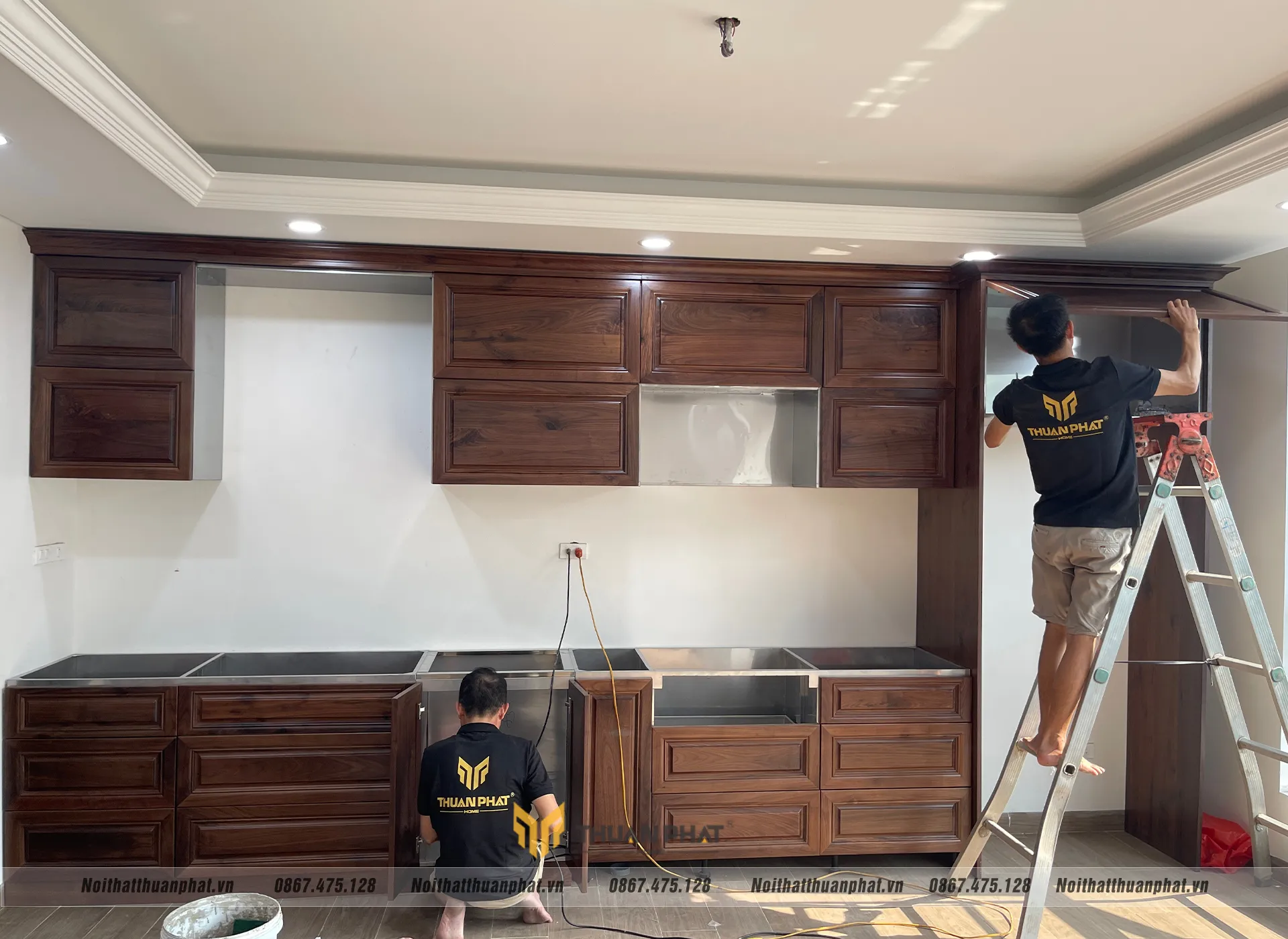 Đội ngũ thi công lành nghề 