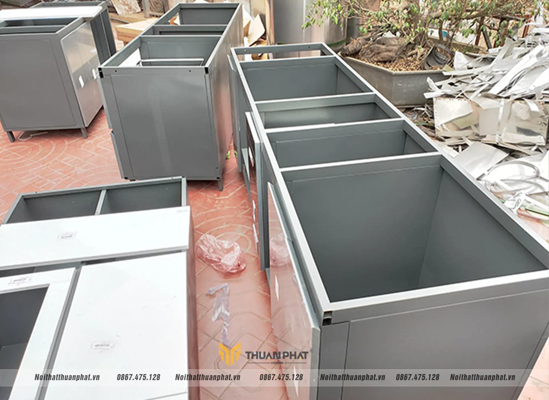 Thùng inox 304 dạng module