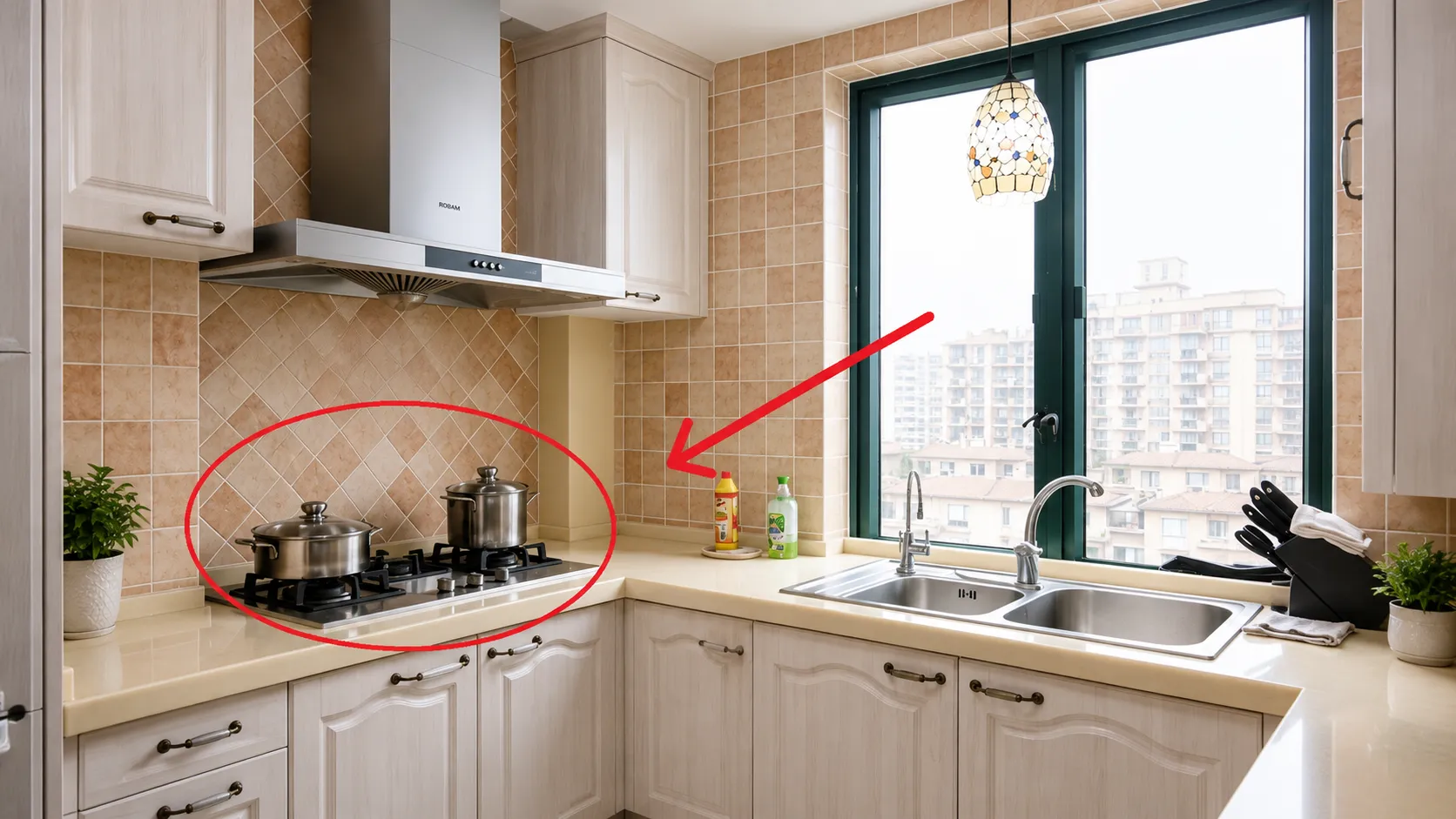 Bếp nấu nên đặt thế nào để an toàn và tiện sử dụng?