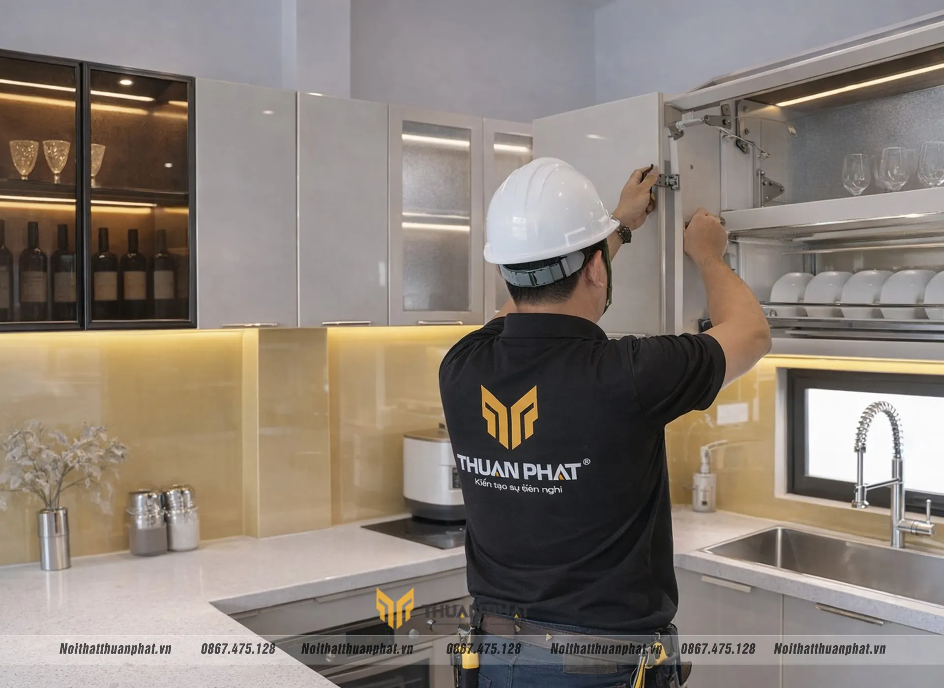 Đội ngũ thi công lành nghề 