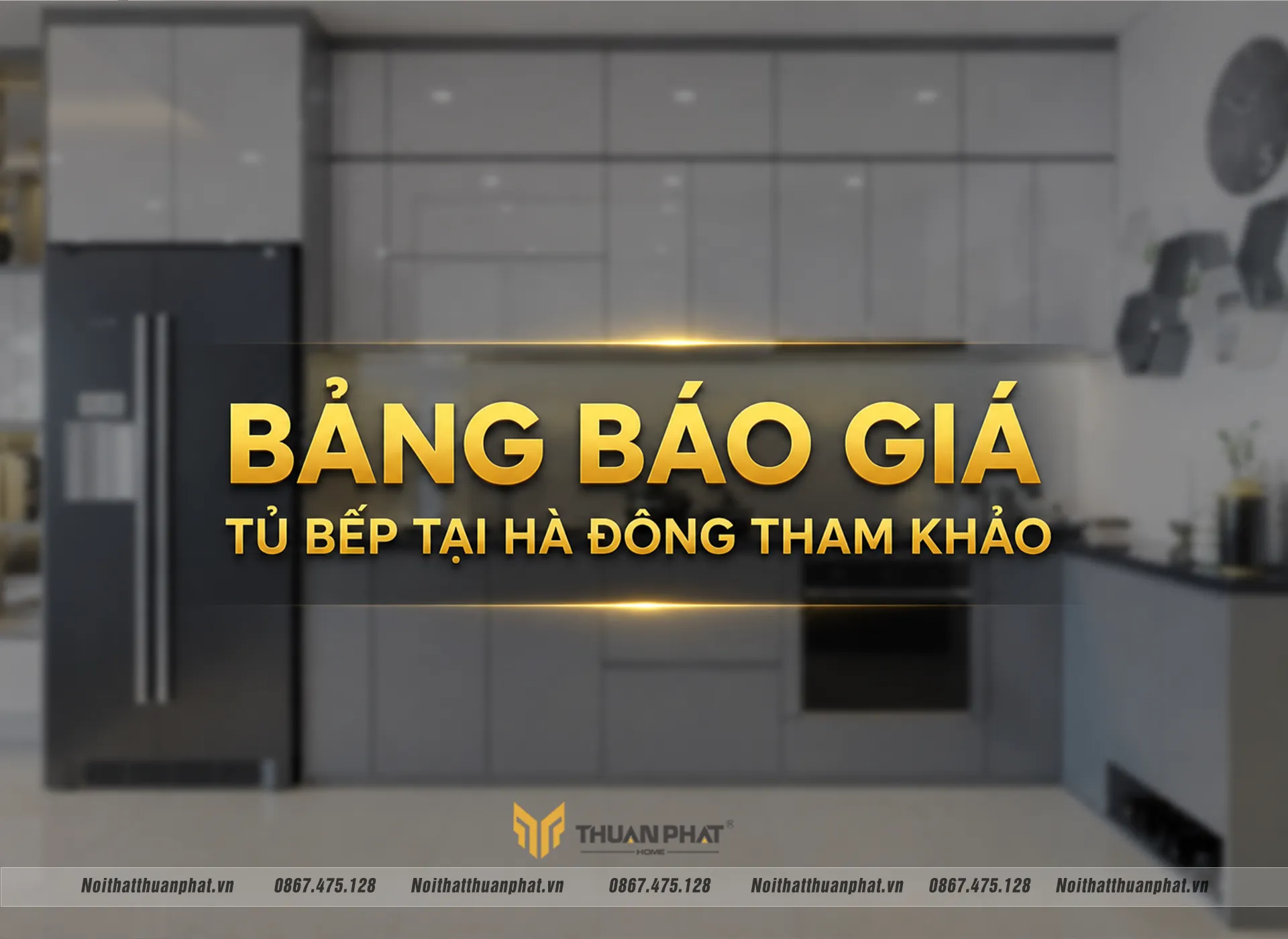 Bảng Báo Giá Tủ Bếp Tại Hà Đông Tham Khảo