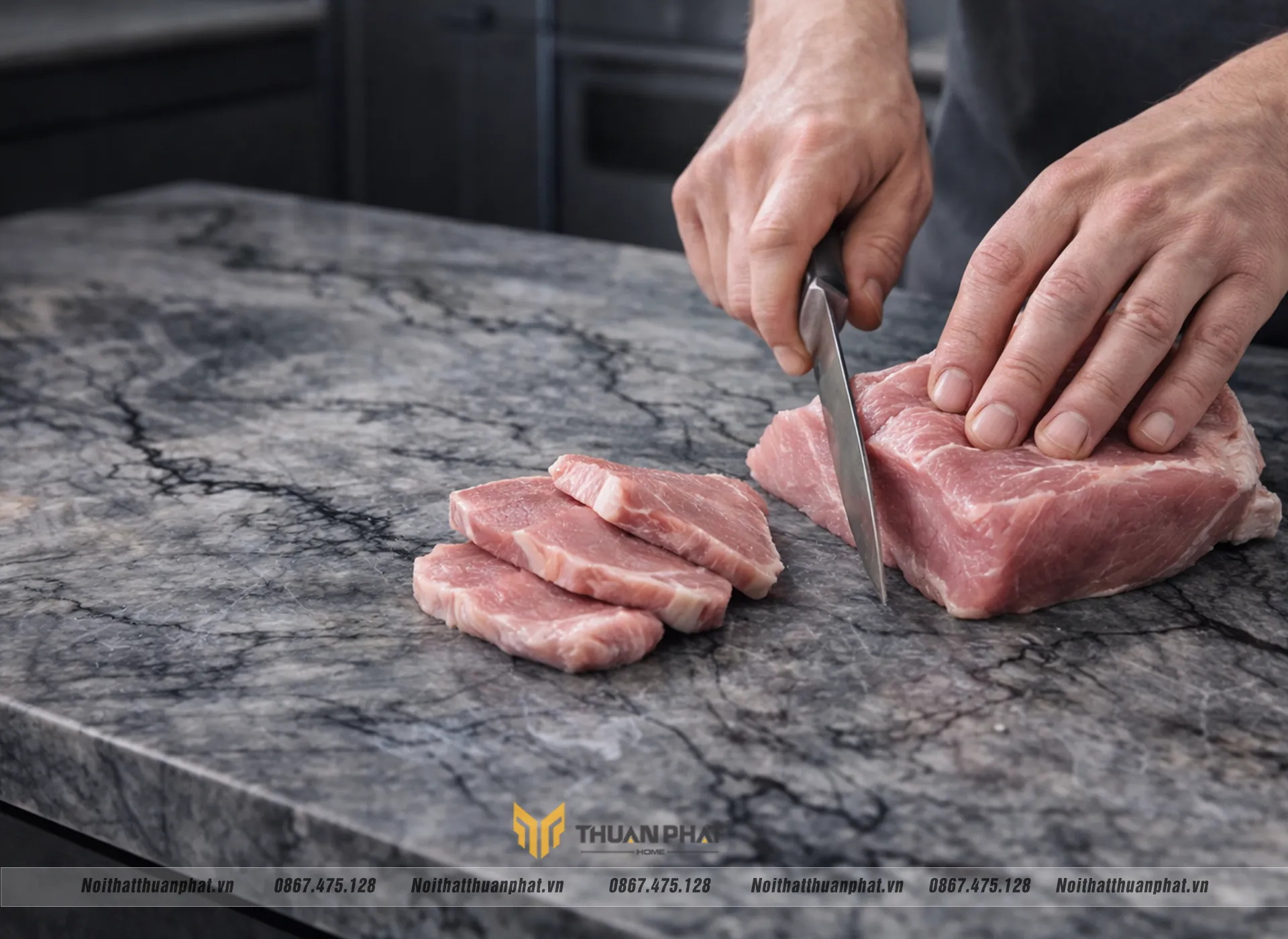 Chống xước vượt trội của đá thạch anh Leblon