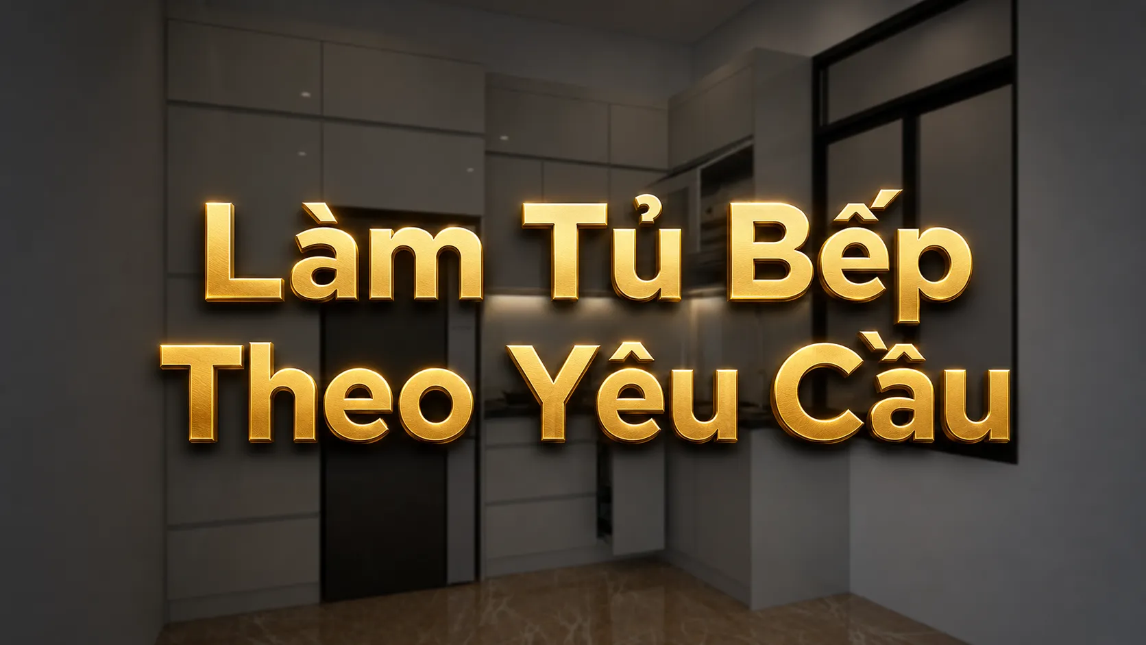 Làm tủ bếp theo yêu cầu là gì?