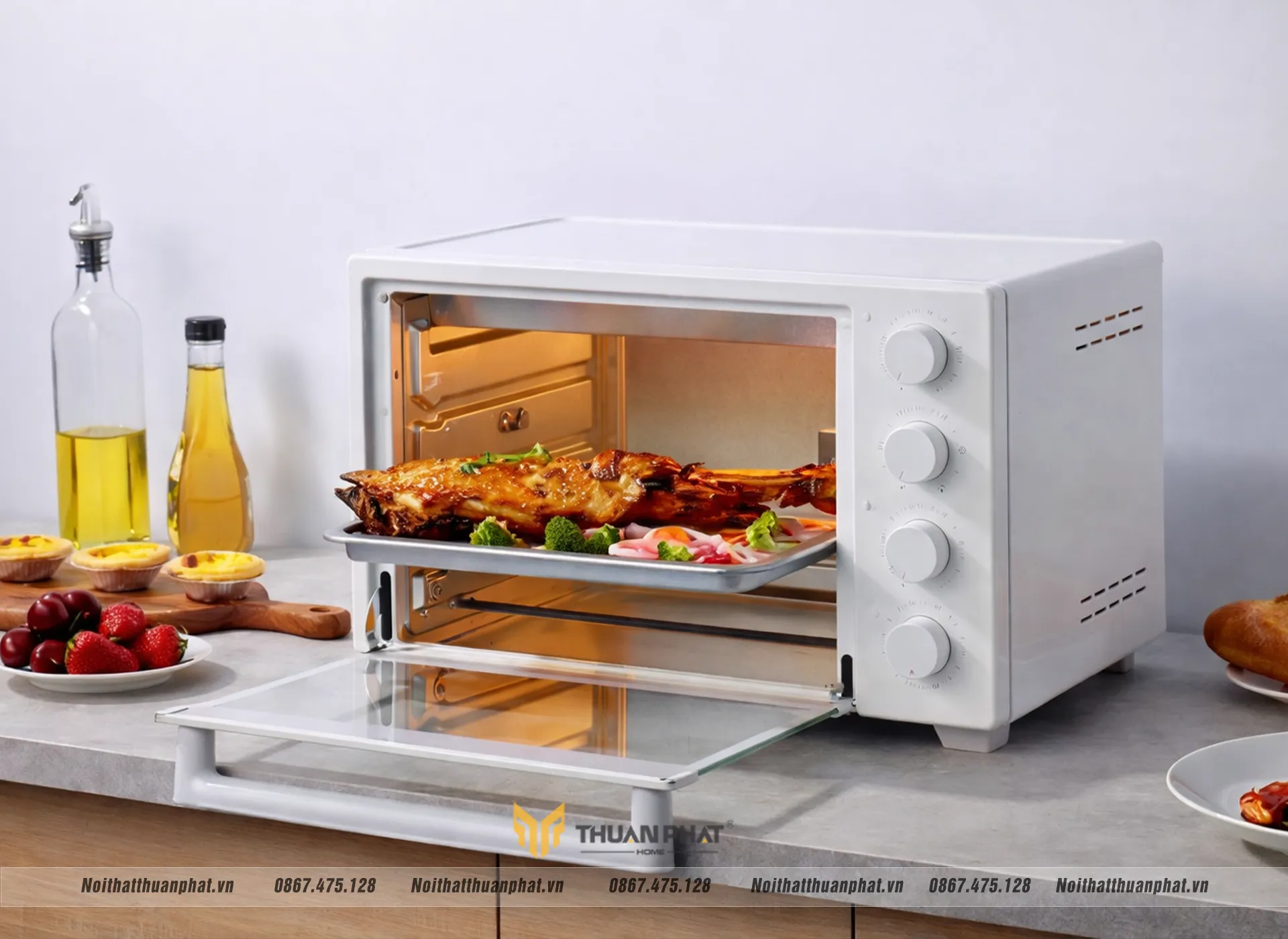 Lò nướng chính là vũ khí dành cho người yêu bếp