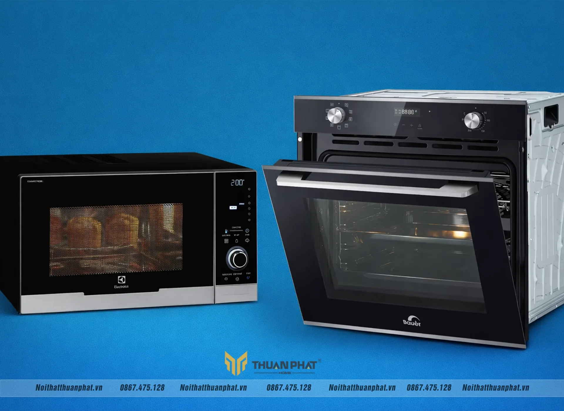 Nên lắp lò vi sóng hay lò nướng