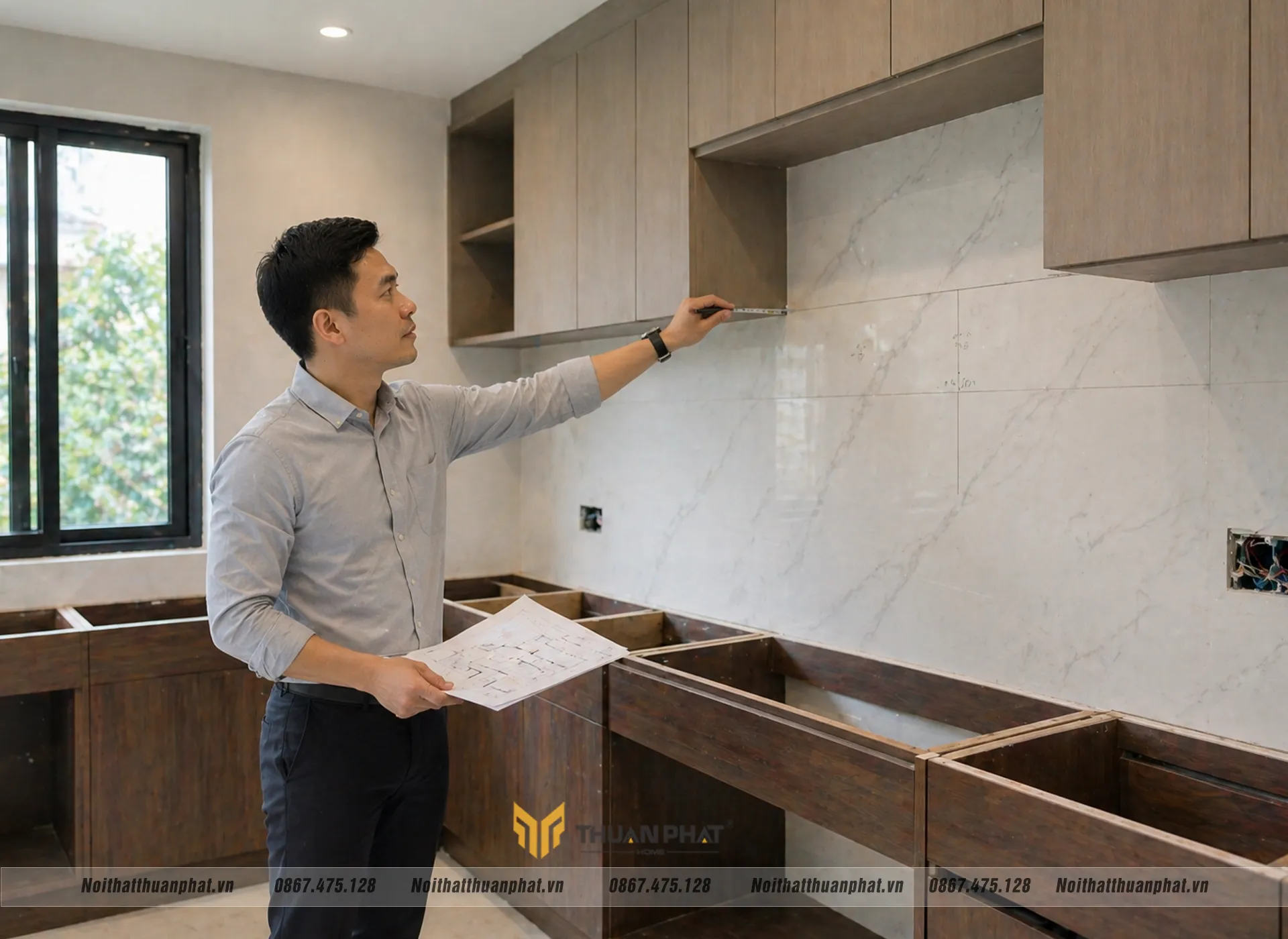 Đội ngũ khảo sát tỉ mỉ