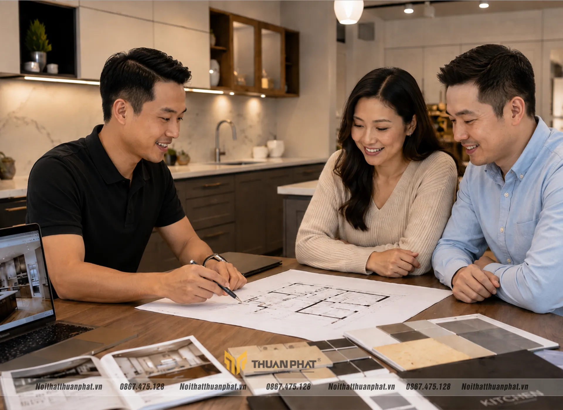 quy trình khảo sát và chốt phương án 