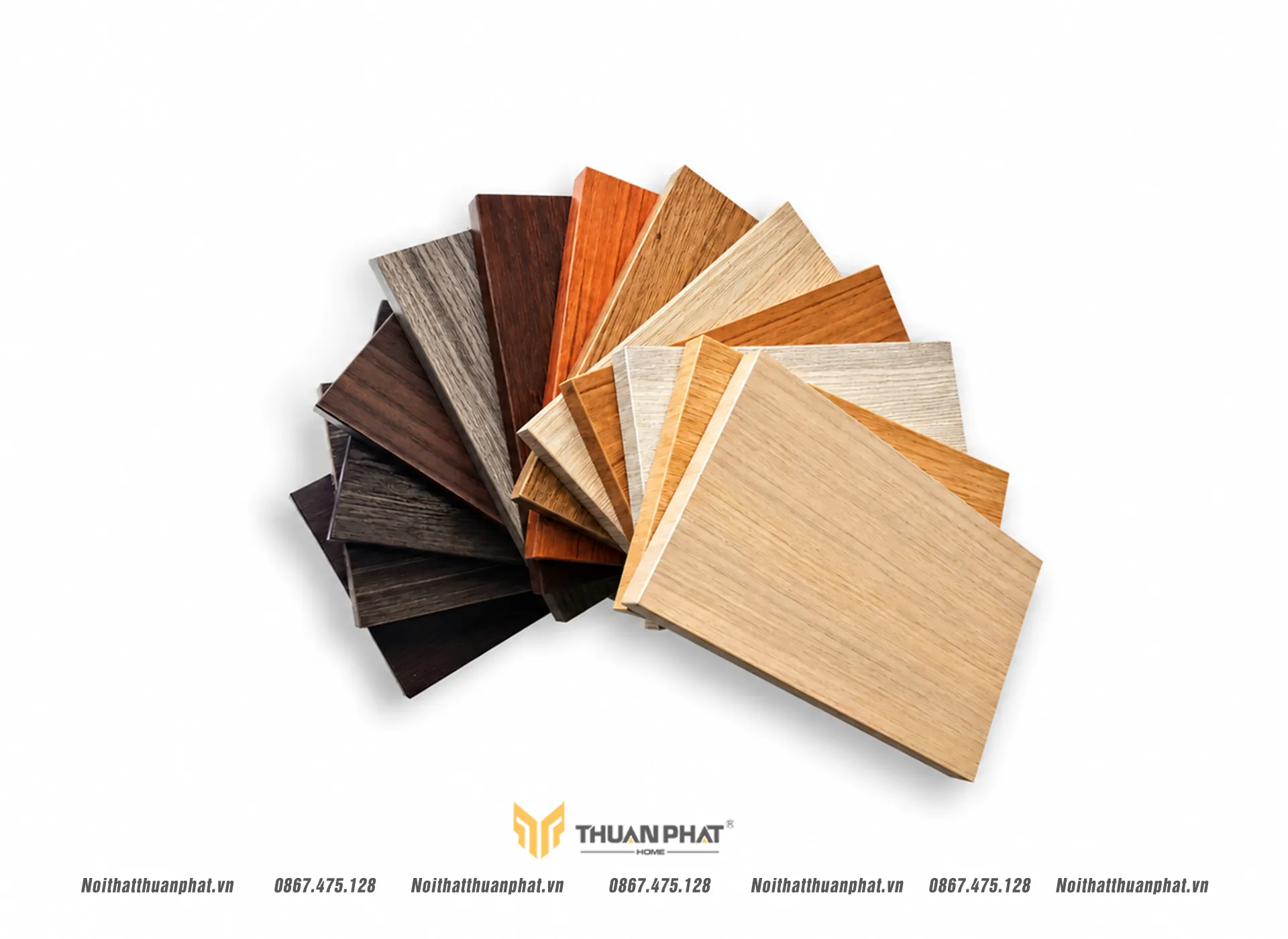 Phương án cánh laminate vân gỗ sắc sảo
