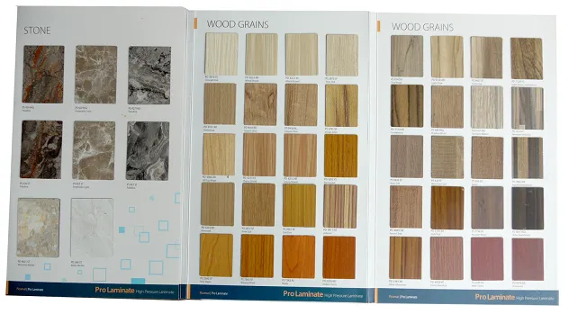 Một số mã màu nhựa Laminate của Picomat