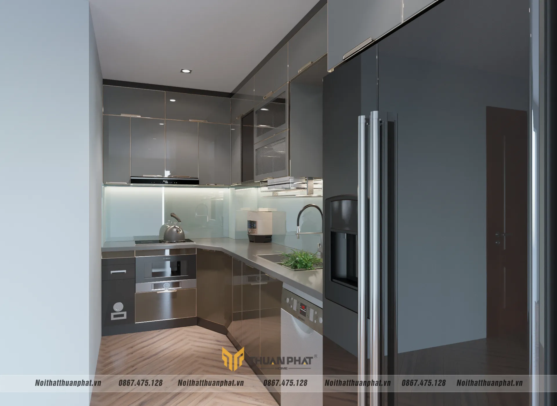 Tủ bếp inox phù hợp đa dạng không gian bếp