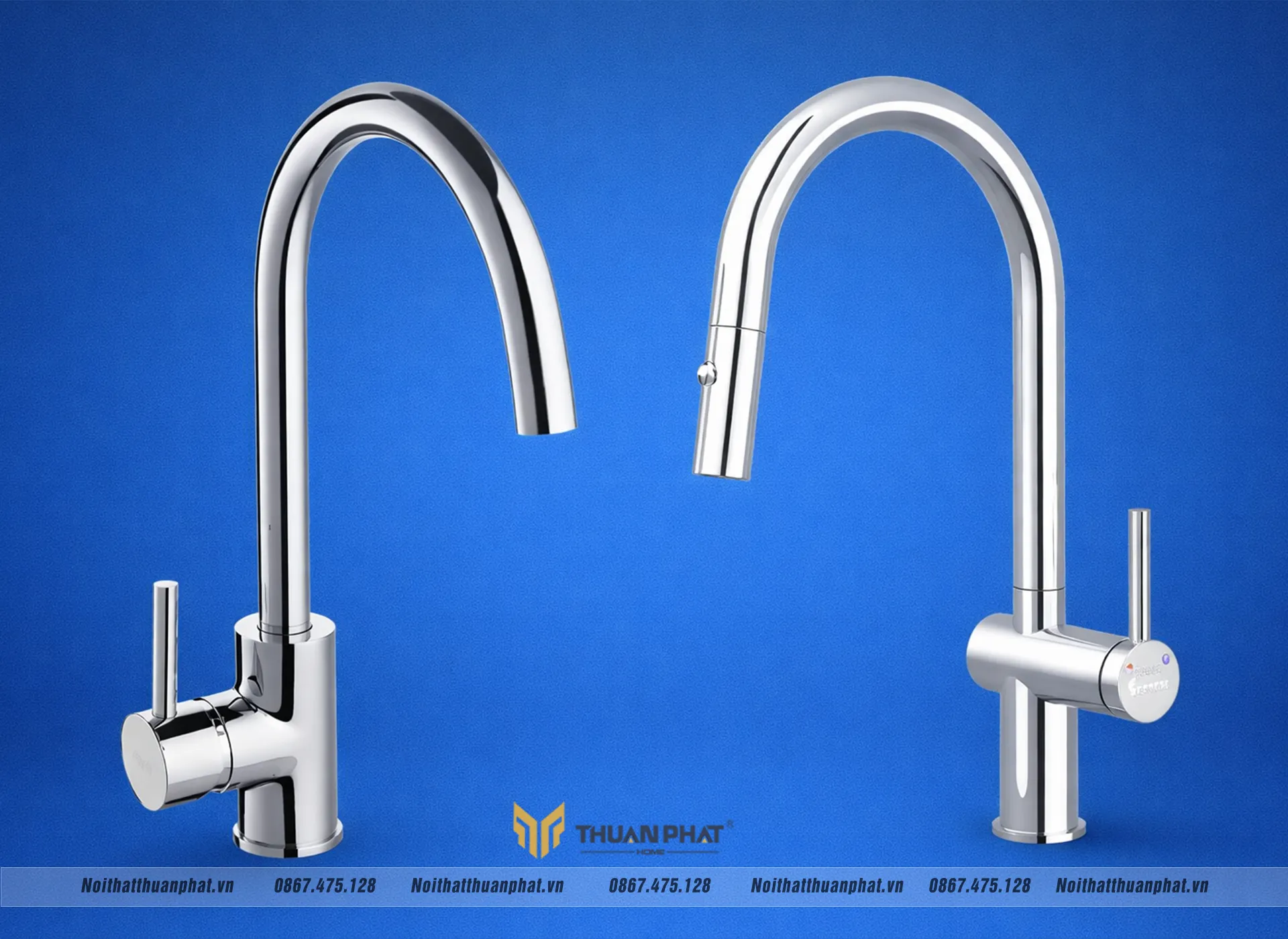 Mẫu vòi rửa bát phổ biến hiện nay 