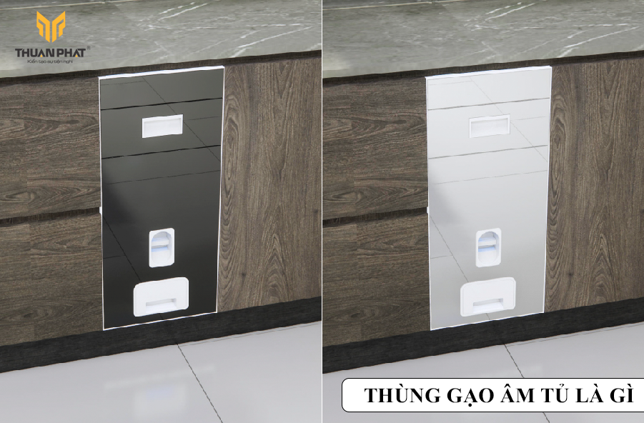 Thùng Gạo Âm Tủ Là Gì