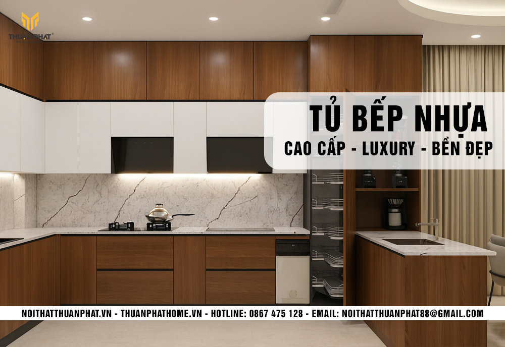 Tủ Bếp Nhựa Cao Cấp Cực Bền, Luxury 2026