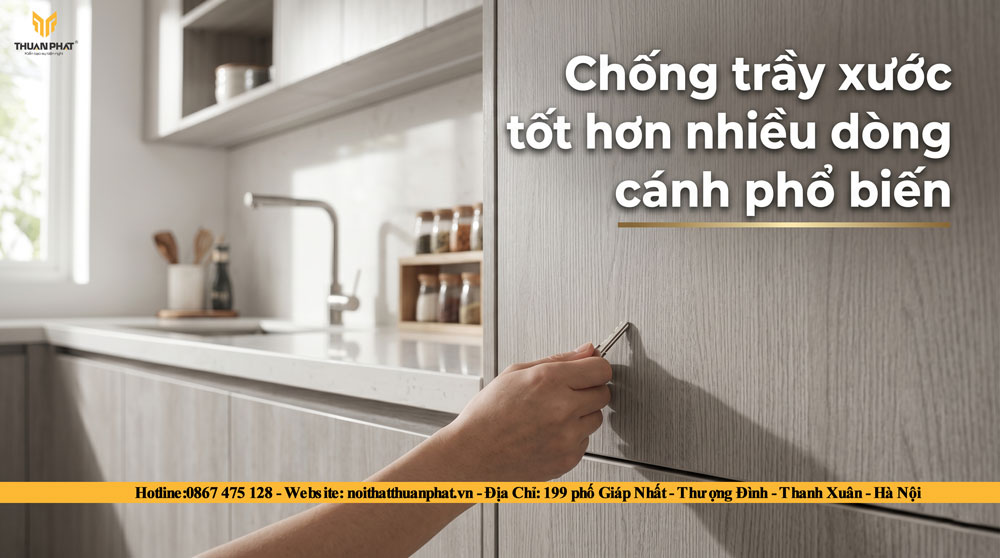 Chống trầy xước tốt hơn nhiều dòng cánh phổ biến