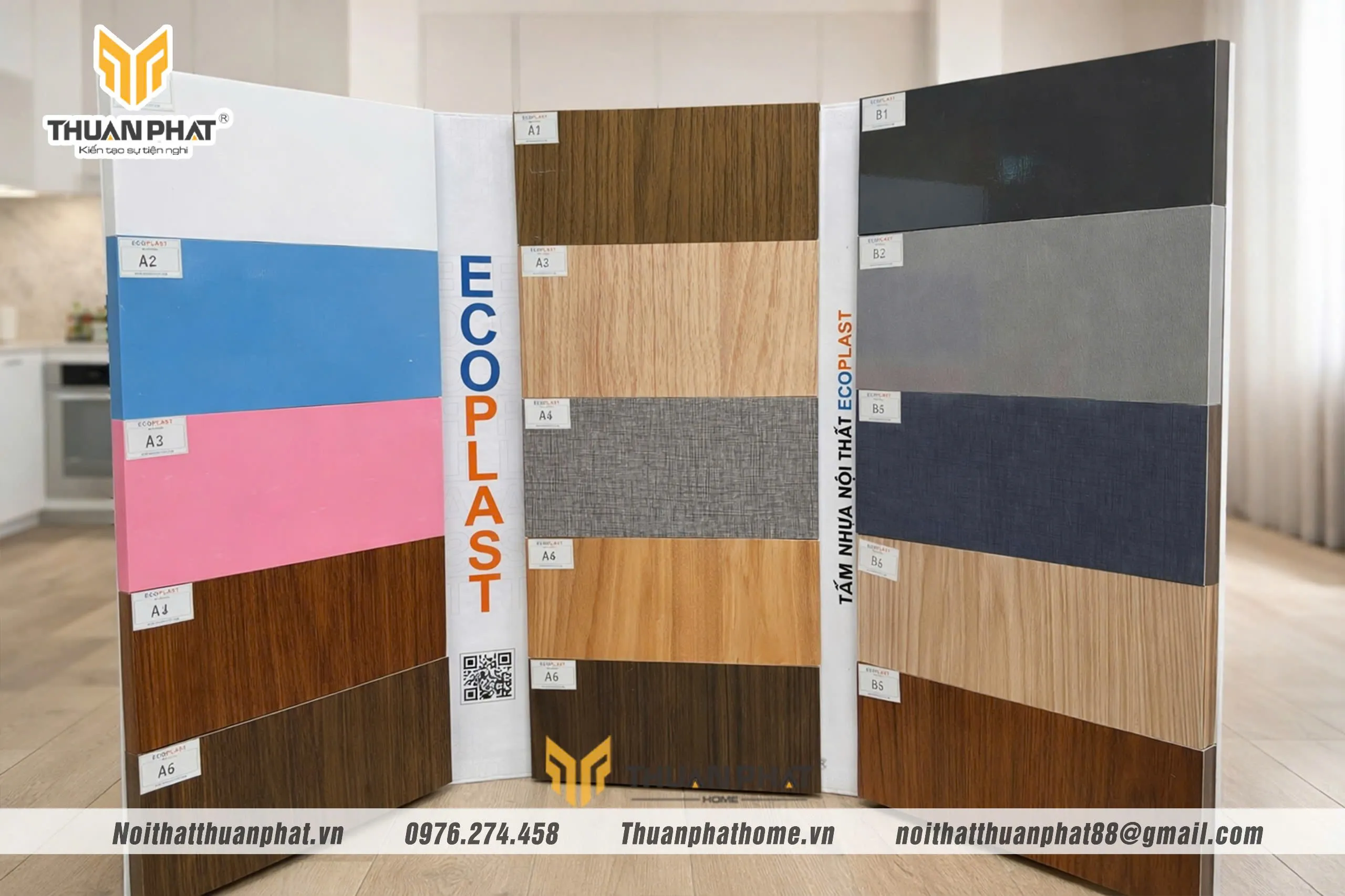 Bảng màu phong phú của Nhựa Ecoplast