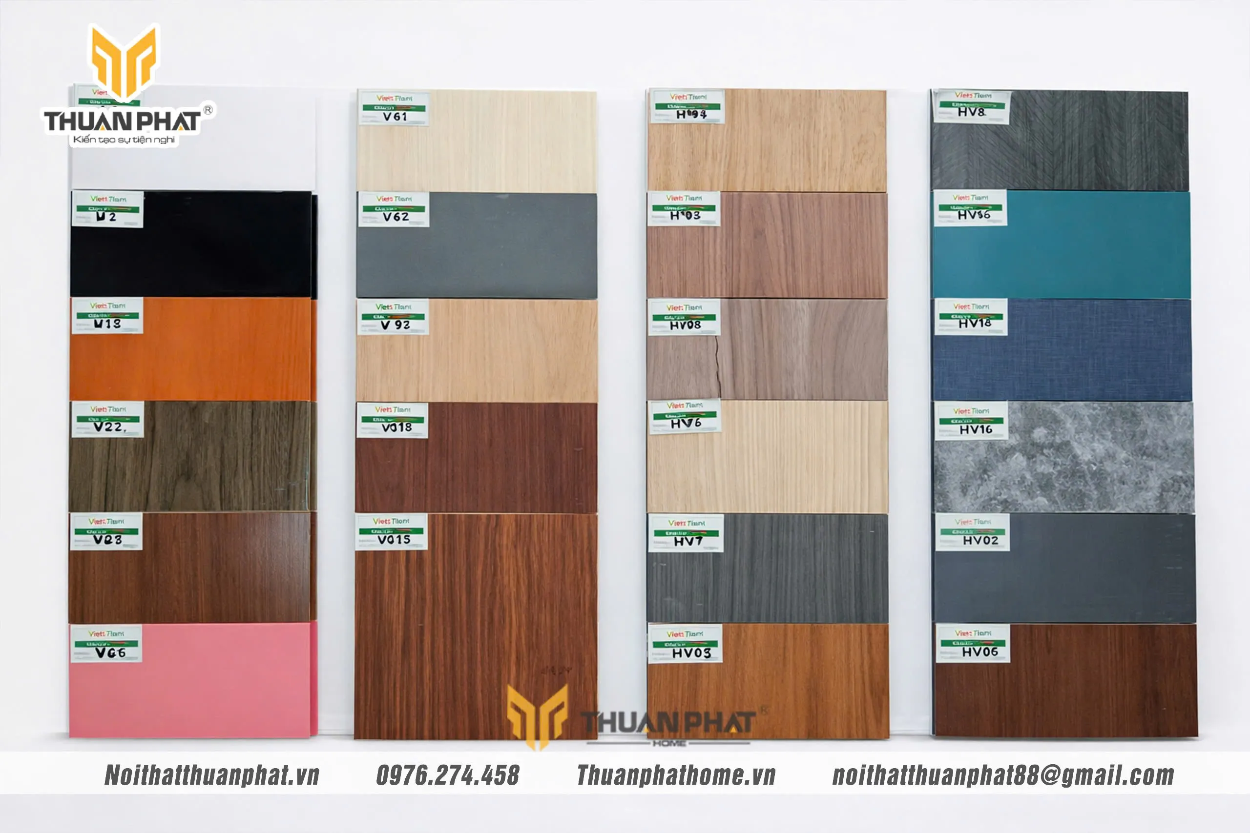 Màu sắc nhựa Vincoplast ứng dụng thực tế cho các căn bếp