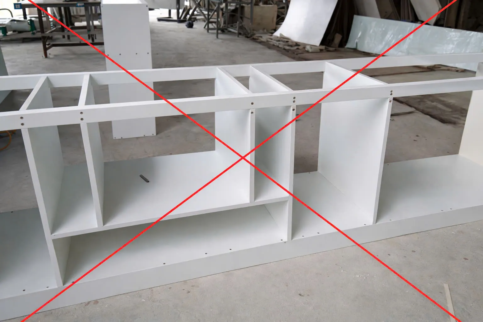 Sử dụng vật liệu nhựa "hàng nhái" để tối ưu giá thành tủ bếp nhựa Picomat