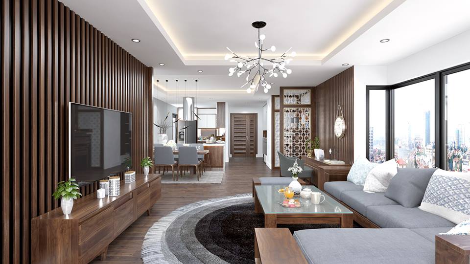 Nội thất gỗ tự nhiên nâng tầm không gian sống của bạn !!